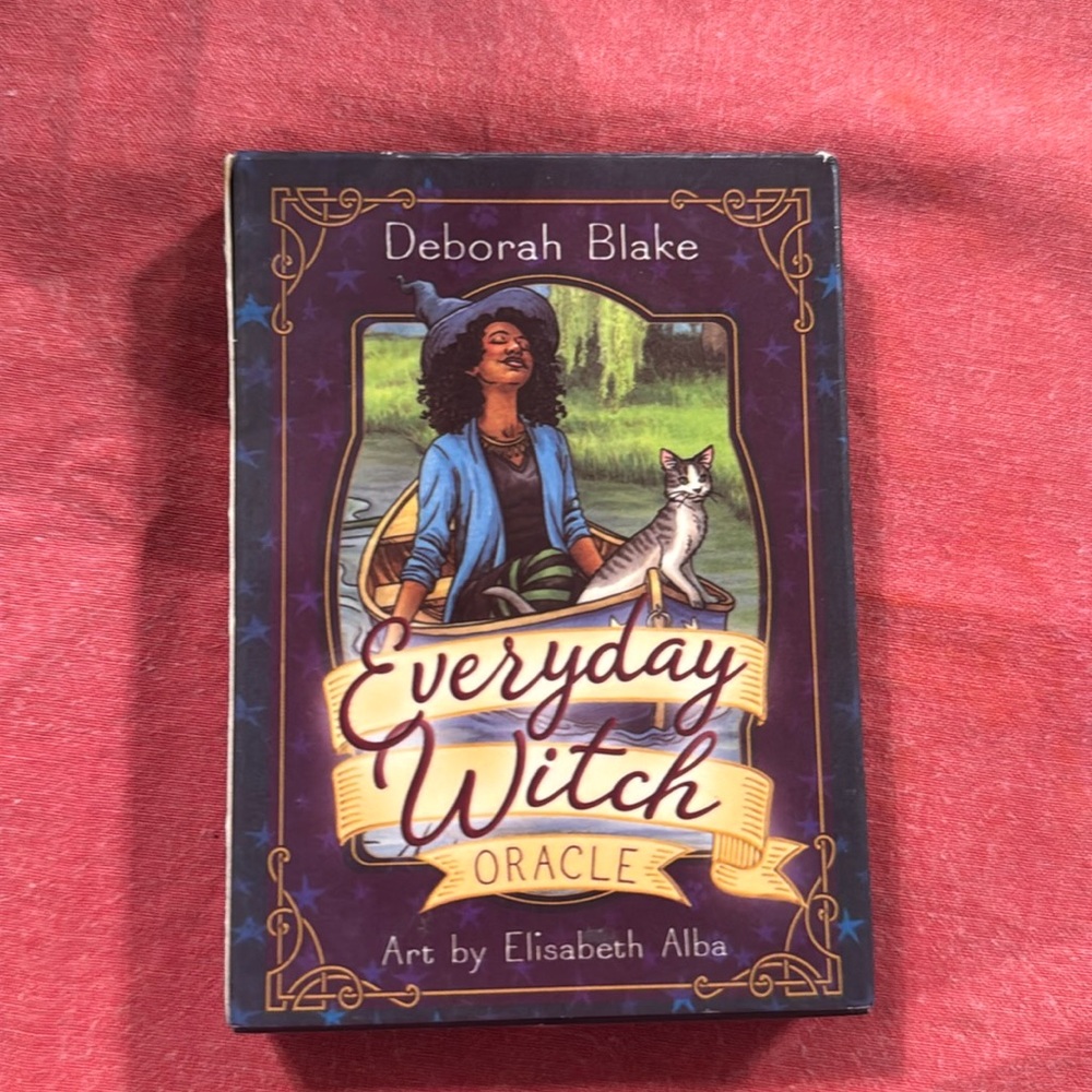 Deborah Blake Everyday Witch Oracle Art by Elisabeth Alba perfect for witches